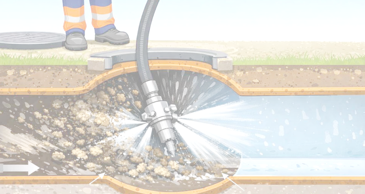 Curage de canalisation 75